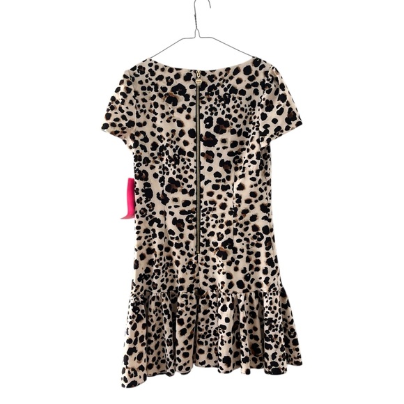 BETSEY JOHNSON leopard print dress. NWT. sz 6. - Picture 5 of 5